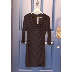 Tahari Dresses - Tahari | NWT black cowl neck 3/4 sleeve dress Tahari Dresses - Tahari | NWT black cowl neck 3/4 sleeve dress